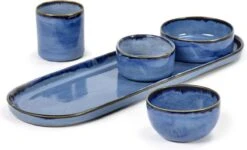 Serax Terres De Rêves Ovaal Bord 28 X 9 Cm Stoneware Blue -Serax 1200x729 1