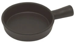 Serax Surface By Sergio Herman Pan ø 21 Cm Terracotta Zwart