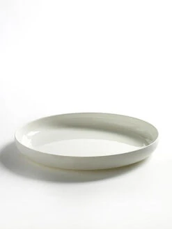 Serax Base Hoog Dinerbord ø 24 Cm Hoogte 3 Cm Porselein Wit Mat