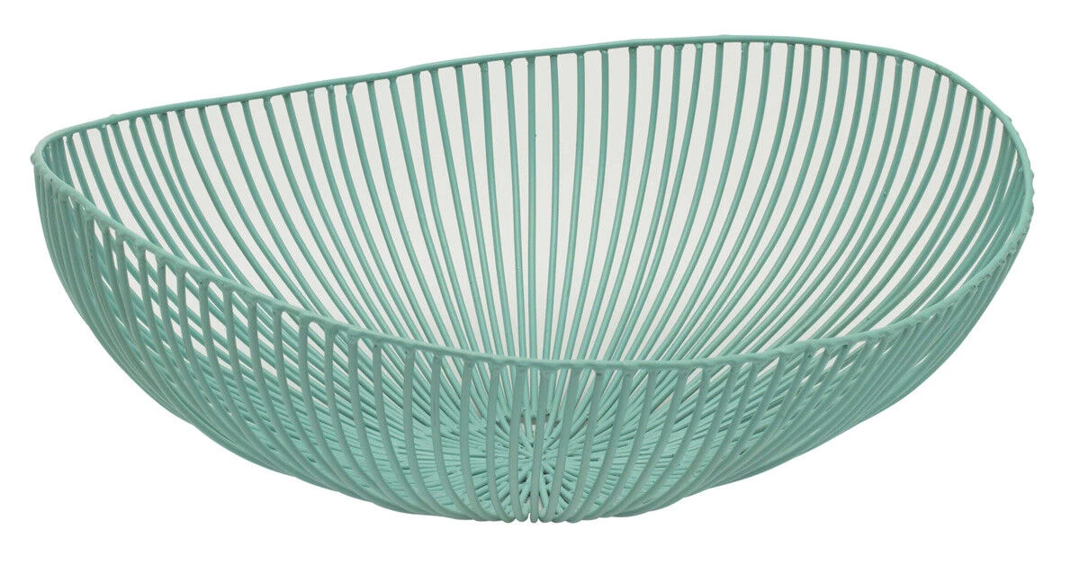 Serax Meo Fruitmand 37 X 33 Cm Ijzer Turquoise