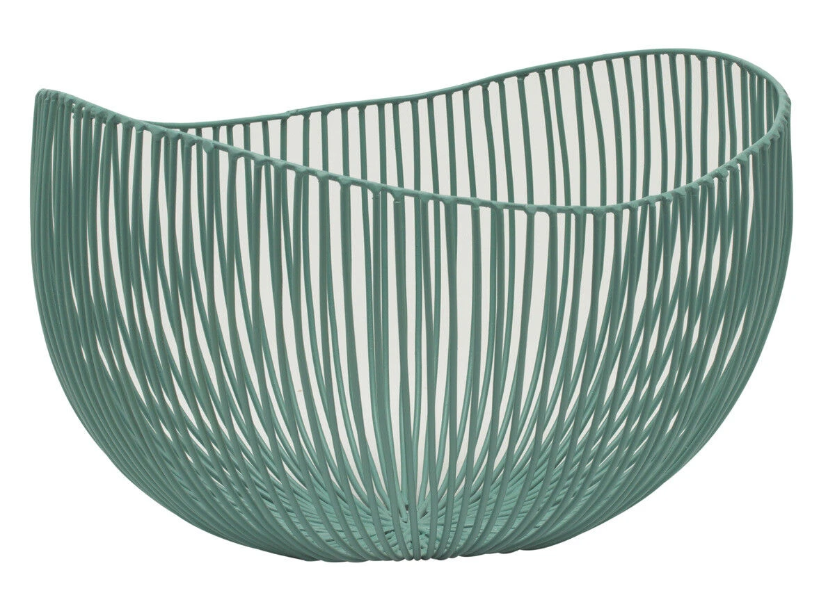 Serax Tale Fruitmand 31 X 29 Cm Ijzer Turquoise 2 Serax Tale Fruitmand 31 X 29 Cm Ijzer Turquoise