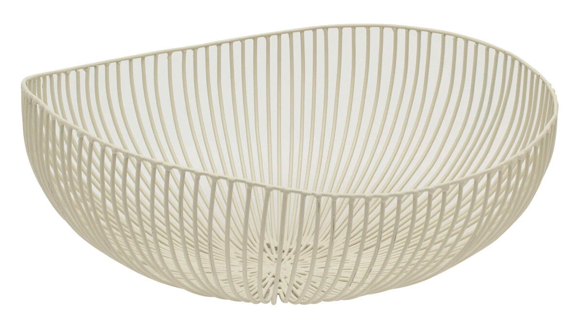 Serax Meo Fruitmand 37 X 33 Cm Ijzer Wit