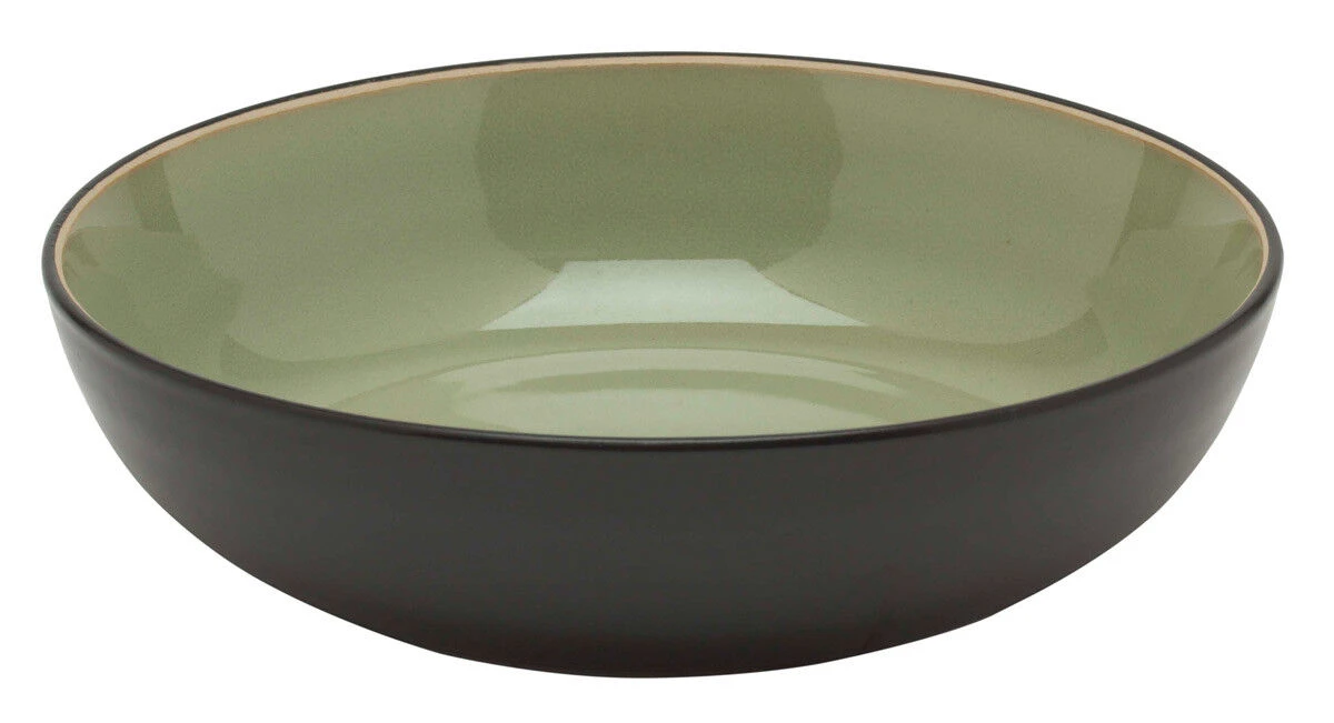 Serax Pure Schaal ø 20,5 Cm Keramiek Aquagroen/zwart 3 Serax Pure Schaal ø 20,5 Cm Keramiek Aquagroen/zwart