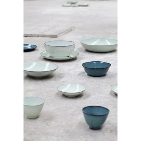 Serax Aqua Soepkom ø 23 Cm Aardewerk Turquoise 4 Serax Aqua Soepkom ø 23 Cm Aardewerk Turquoise - Afbeelding 2