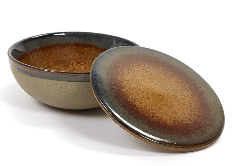 Serax Surface By Sergio Herman Kom Met Deksel ø 13 Cm Rusty Brown 4 Serax Surface By Sergio Herman Kom Met Deksel ø 13 Cm Rusty Brown - Afbeelding 2