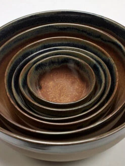 Serax Surface By Sergio Herman Kom L Rond ø 23,5 Cm Rusty Br -Serax b5116226s187 1 1