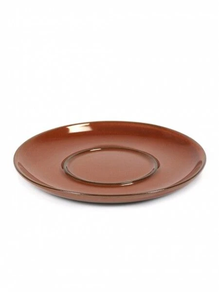 Serax Terres De Rêves Schotel Voor Koffiekop 6 Cm ø 13,5 Cm H 1,2 Cm Rust 3 Serax Terres De Rêves Schotel Voor Koffiekop 6 Cm ø 13,5 Cm H 1,2 Cm Rust