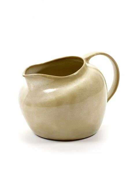 Serax Karaf L 18 X 15 Cm H 12,5 Cm Aardewerk Misty Grey 3 Serax Karaf L 18 X 15 Cm H 12,5 Cm Aardewerk Misty Grey