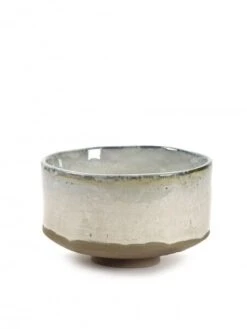 Serax Merci Meal X3 Kom No 1 Medium ø 12,5 Cm Aardewerk Gebroken Wit/bruin