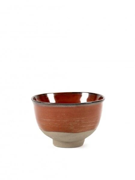 Serax Merci Meal X3 Kom No 2 Small ø 9 Cm Aardewerk Rood/bruin 3 Serax Merci Meal X3 Kom No 2 Small ø 9 Cm Aardewerk Rood/bruin