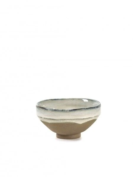 Serax Merci Meal X3 Kom No 3 Small ø 9 Cm Aardewerk Gebroken Wit/bruin 3 Serax Merci Meal X3 Kom No 3 Small ø 9 Cm Aardewerk Gebroken Wit/bruin