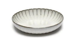 Serax INKU By Sergio Herman Hoog Bord S ø 19 Cm H 4 Cm Aardewerk Wit