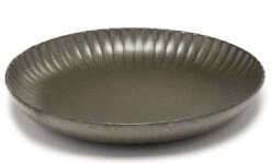 Serax INKU By Sergio Herman Serveerschaal M ø 32 Cm H 5 Cm Aardewerk Groen