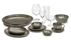 Serax INKU By Sergio Herman Serveerschaal Ovaal 22 X 15,4 Cm H 2,7 Cm Aardewerk Groen -Serax b5120246gs1 1