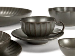 Serax INKU By Sergio Herman Cappuccinokop 200 Ml Aardewerk Groen -Serax b5120250gs1 1