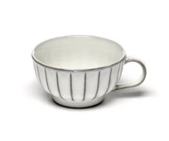 Serax INKU By Sergio Herman Cappuccinokop 200 Ml Aardewerk Wit