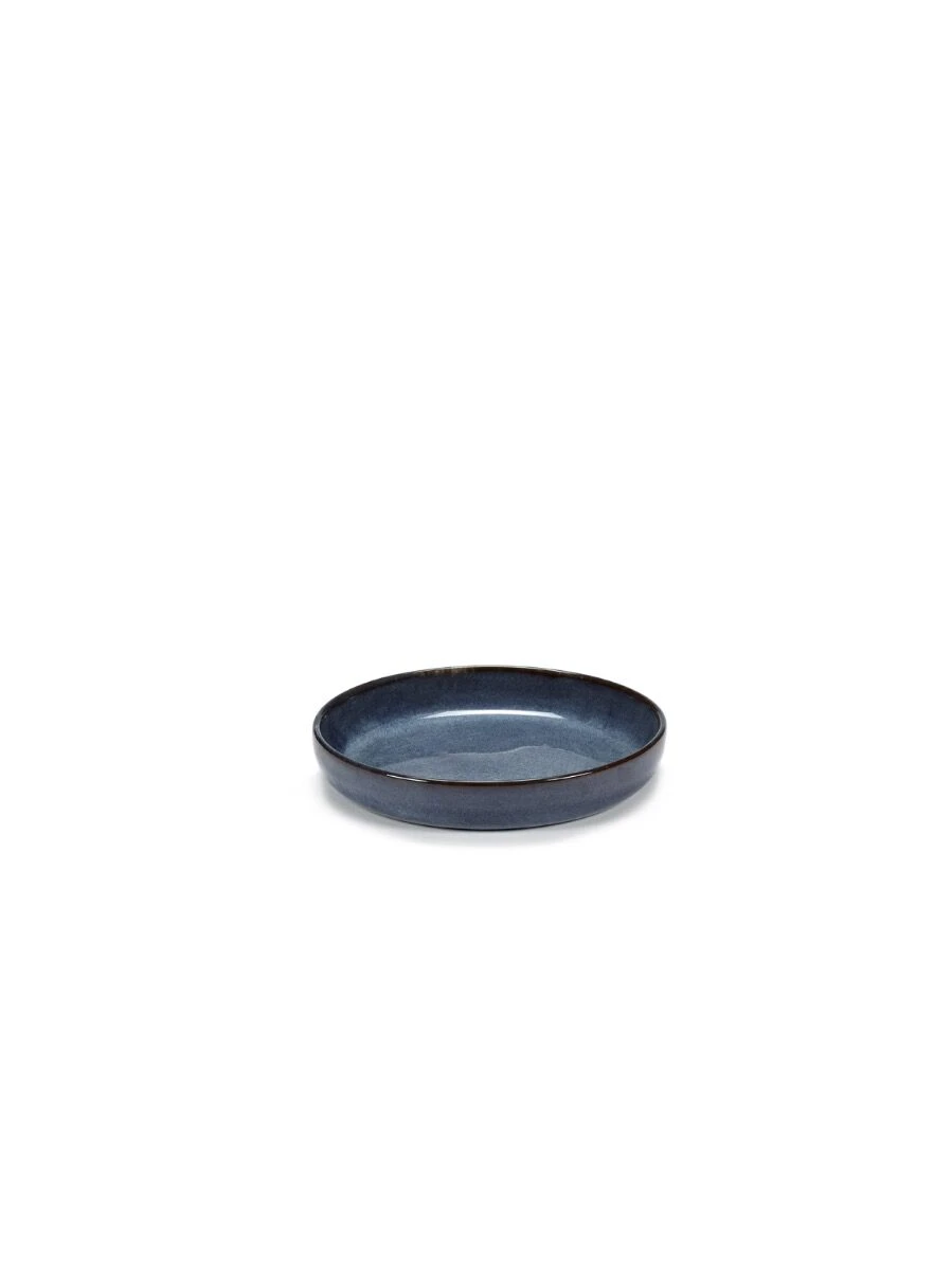 Serax Pure Tapasbord ø 14,5 Cm Keramiek Dark Blue Glazed 3 Serax Pure Tapasbord ø 14,5 Cm Keramiek Dark Blue Glazed