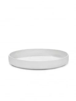 Serax Passe-Partout Bord Hoog ø 26 Cm H 4 Cm Porselein Wit Mat