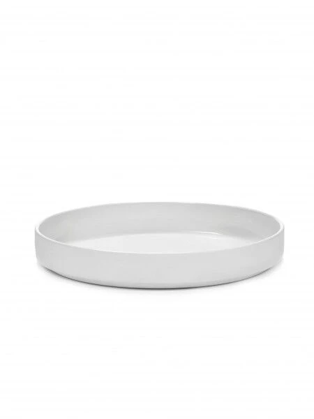 Serax Passe-Partout Bord Hoog ø 26 Cm H 4 Cm Porselein Wit Mat 3 Serax Passe-Partout Bord Hoog ø 26 Cm H 4 Cm Porselein Wit Mat