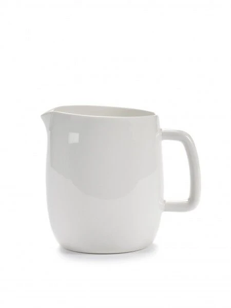 Serax Passe-Partout Kannetje 750 Ml ø 11,2 Cm H 13,2 Cm Porselein Glanzend Wit 3 Serax Passe-Partout Kannetje 750 Ml ø 11,2 Cm H 13,2 Cm Porselein Glanzend Wit