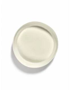 Serax Feast By Ottolenghi Serveerschaal L ø 36 Cm H 6 Cm Aardewerk White + Swirl Stripes Red 8 Serax Feast By Ottolenghi Serveerschaal L ø 36 Cm H 6 Cm Aardewerk White + Swirl Stripes Red -Serax b8921014as1