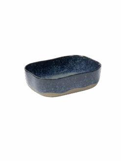 Serax Merci Schaal Rechthoekig No 6 M Zandsteen 14,5 X 10,5 X 4,5 Cm Grijsblauw