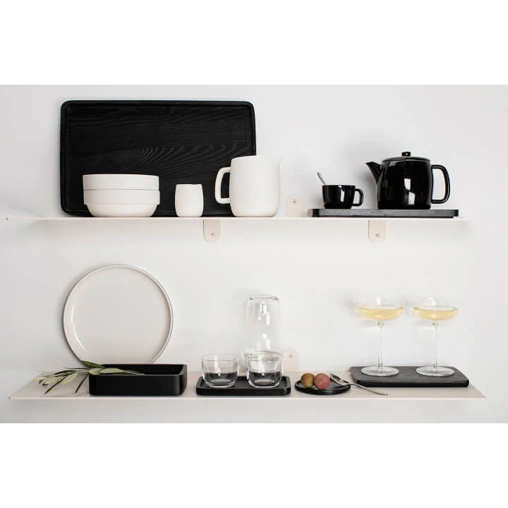 Serax Passe-Partout Bord Laag ø 18 Cm H 2,5 Cm Porselein Wit Mat 6 Serax Passe-Partout Bord Laag ø 18 Cm H 2,5 Cm Porselein Wit Mat - Afbeelding 4