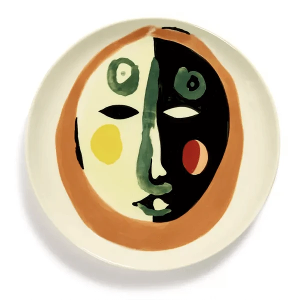 Serax Feast By Ottolenghi Bord M ø 22 Cm H 2 Cm Aardewerk Face 1 4 Serax Feast By Ottolenghi Bord M ø 22 Cm H 2 Cm Aardewerk Face 1 - Afbeelding 2