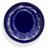 Serax Feast By Ottolenghi Bord S ø 19 Cm H 2 Cm Aardewerk Lapis Lazuli + Swirl-Dots White 2 Serax Feast By Ottolenghi Bord S ø 19 Cm H 2 Cm Aardewerk Lapis Lazuli + Swirl-Dots White -Serax serax feast by ottolenghi bord s 19 cm h 2 cm aardewerk lapis lazuli swirl dots white