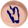 Serax Feast By Ottolenghi Hoog Bord ø 22 Cm H 4 Cm Aardewerk Delicious Pink + Pepper Blue -Serax serax feast by ottolenghi hoog bord 22 cm h 4 cm aardewerk delicious pink pepper blue