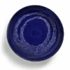 Serax Feast By Ottolenghi Serveerschaal L ø 35 Cm H 6 Cm Aardewerk Lapis Lazuli + Swirl Dots White