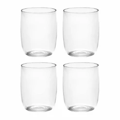 Serax Passe-Partout Glas Hoog Zonder Voet 330 Ml ø 8,3 Cm H 10,3 Cm Glas 4-delig