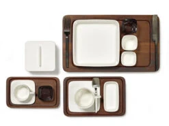 Serax HEII Marcel Wolterinck Bord Vierkant 20 X 20 Cm Porselein Wit -Serax serax 1 3